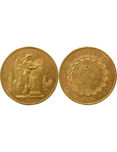 France génie 100 - francs, or