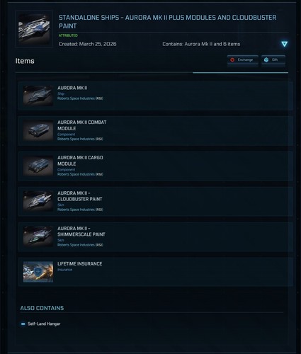Star citizen aurora ii 2 - citizen,