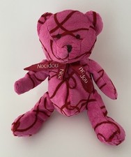 ?5618 Peluche Doudou Ours Rose NOCIBE Nocidou 2004 Parfumerie