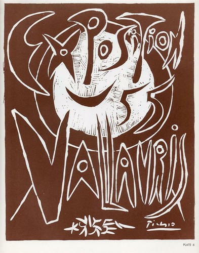 Exposition vallauris 1955 - "exposition, vallauris,1955"