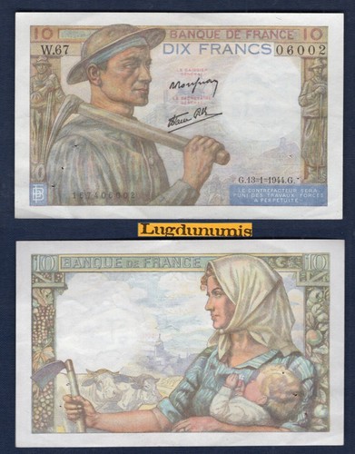 Francs mineur 1 - mineur, 13/1/1944