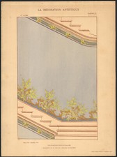 1900 Lithographie Art nouveau