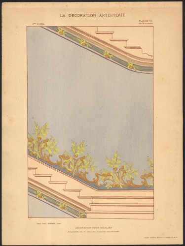 1900 lithographie art nouveau - art,