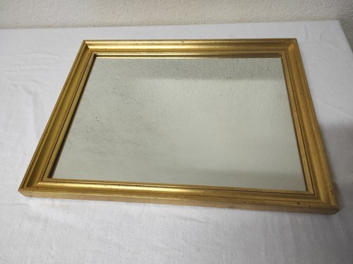 Ancien miroir cadre bois - miroir,