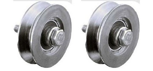Roue groove 80mm - avec, 1