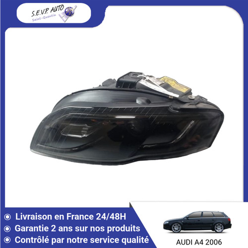 Phare gauche audi a4 - phare,