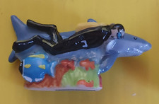 Fève -  Cousteau Le monde du silence -  Plongeur et  le requin