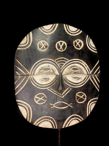 Masque africain teke antiques - africain,