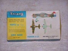 Vintage TRI-ANG 1/72ème FOKKER D 21