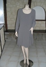 Superbe robe square femme 46 grise en excellent état !