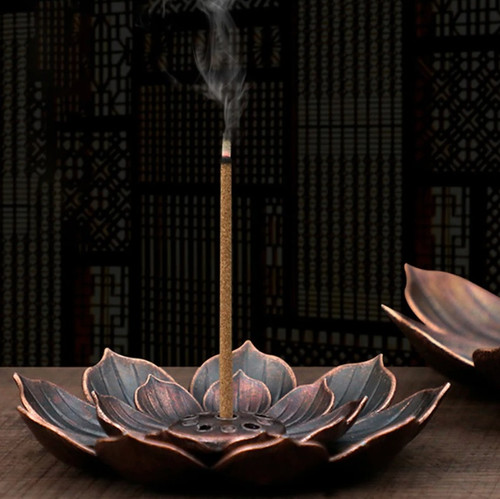 1pc bronze alloy lotus - alloy,