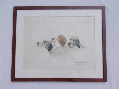 Lithographie signe leon - lithographie,