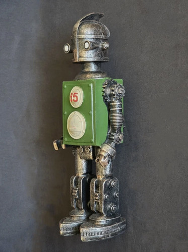 Statuette sculpture robot - statuette/sculpture,