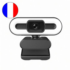 Webcam usb pro anneau lumineux - anneau,