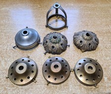 1 griffe au choix parmi 7 différentes en métal ou laiton 6,2 cm Tulipe Globe