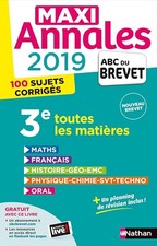Maxi Annales ABC du Brevet 2019 - Bouhours, Thomas