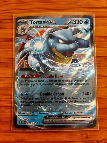 Carte pokémon tortank - carte, ex