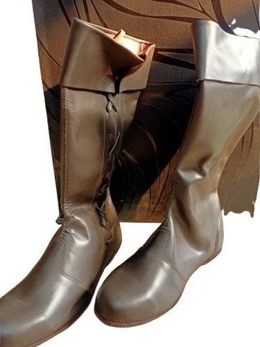 Bottes médiévales cuir - bottes,