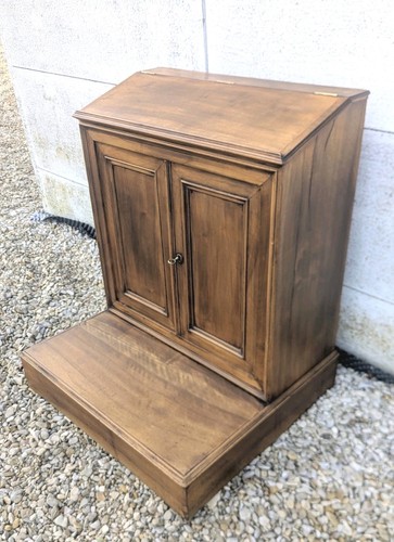 Prie dieu oratoire noyer - prie, blond
