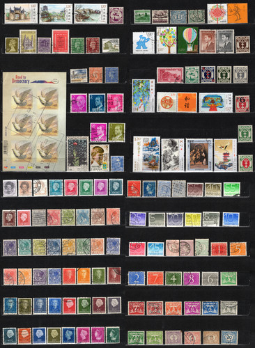 Lot timbres divers monde - de,