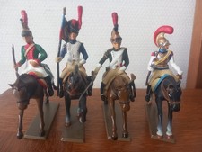 SOLDAT DE PLOMB 4 CAVALIERS