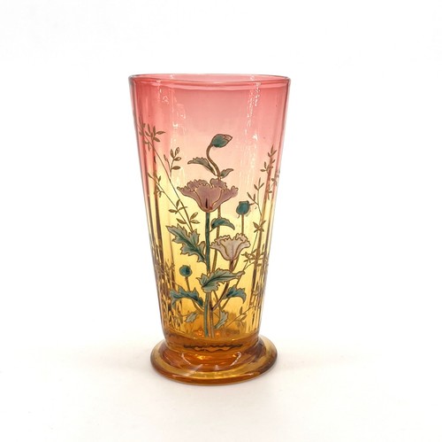 Vase art nouveau verre - vase,