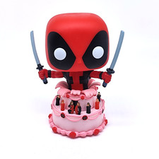 Deadpool in Cake 776 - Deadpool - Original Figurine Funko Pop 30th (Loose)
