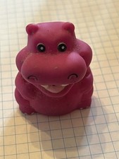 FIGURINE HIPPOPOTAME ROSE