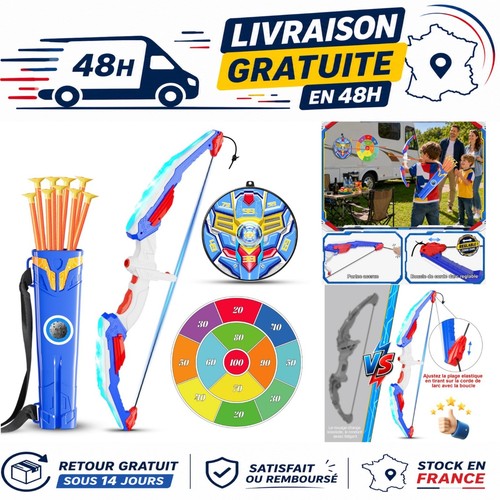 Tir arc jouet enfant avec - tir, l'arc
