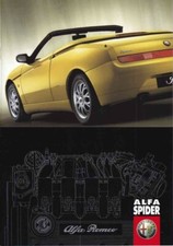 Catalogue Brochure Alfa Romeo Spider (916) 06/1998 France