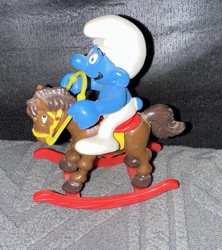 Schtroumpf cheval bascule - schtroumpf,