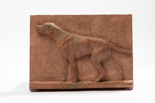 Richard fath plaque chien - fath,