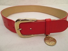 - AUTHENTIQUE   ceinture LOUIS FERRAUD  cuir  (T)BEG  vintage  