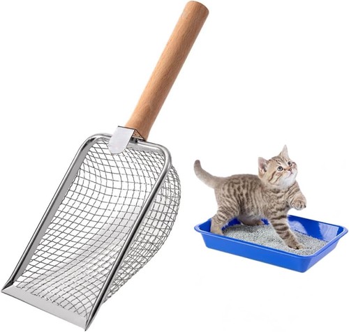 Pelle litière chat acier - pelle,