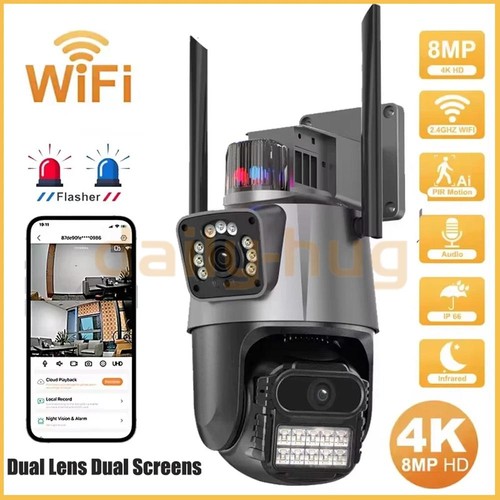Dual lens wifi - 4k, security