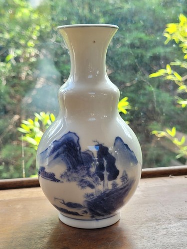 Ancien vase porcelaine - ancien,