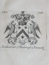 1756 Antique Imprimé Famille