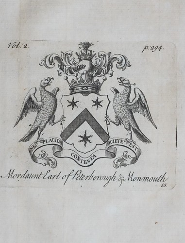 1756 antique imprimé famille - 1756,