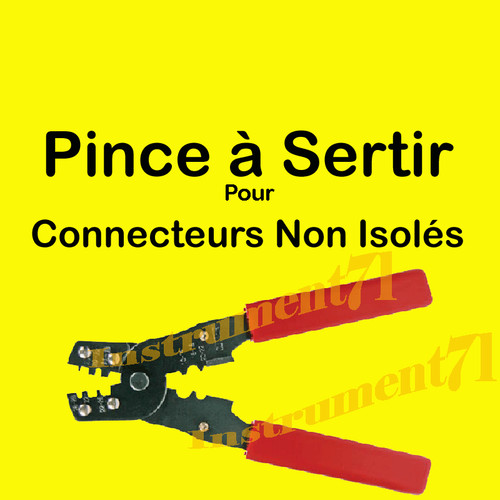 Pince sertir pour - pince,