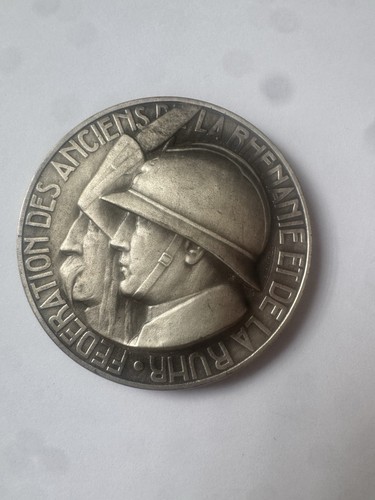 Médaille farr rhénanie ruhr - rhénanie,