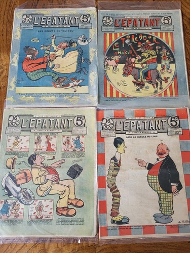 Revue epatant 4 numéros - l'epatant,,
