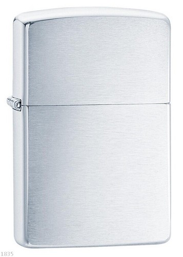 Zippo brushed chrome - zippo,