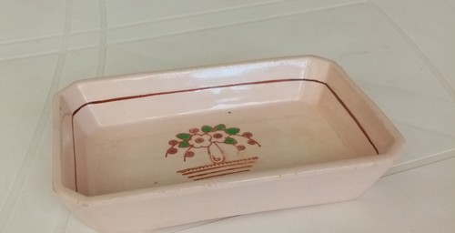 Vintage beurrier ceramique - vintage,