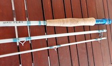 canne pêche à la mouche Fibre glass 7pieds 6 soie #4