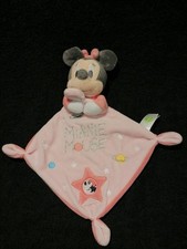 Doudou plat Minnie rose