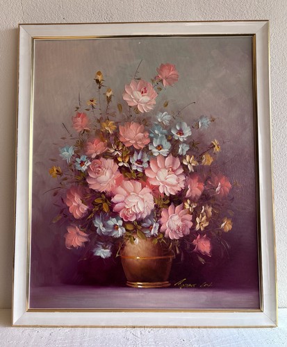 Superbe huile sur - superbe, toile