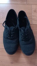 Chaussures noires en toile