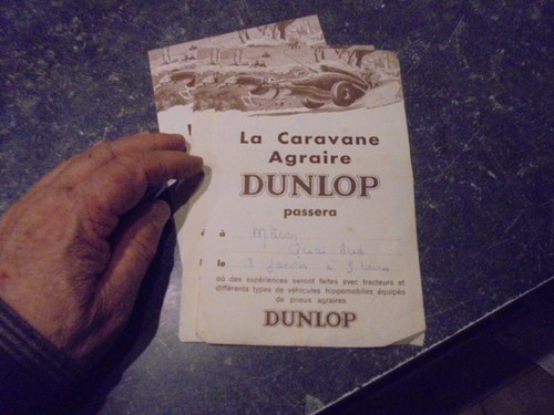 Feuillet publicitaire caravane - feuillet,