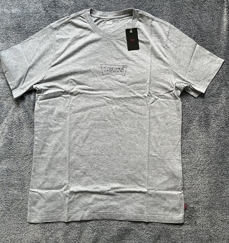 Shirt levi gris homme - t-shirt,