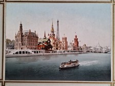 Photochrome Exposition Internationale de Paris 1900 Palais Des Nations 3 photo